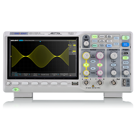 SDS1000X -Eシリーズで <br> デジタル・オシロスコープ